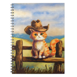 Cuaderno Gato papá pintado con acuarela