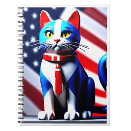 Cuaderno Gato patriótico
