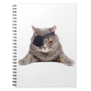 Cuaderno Gato pirata