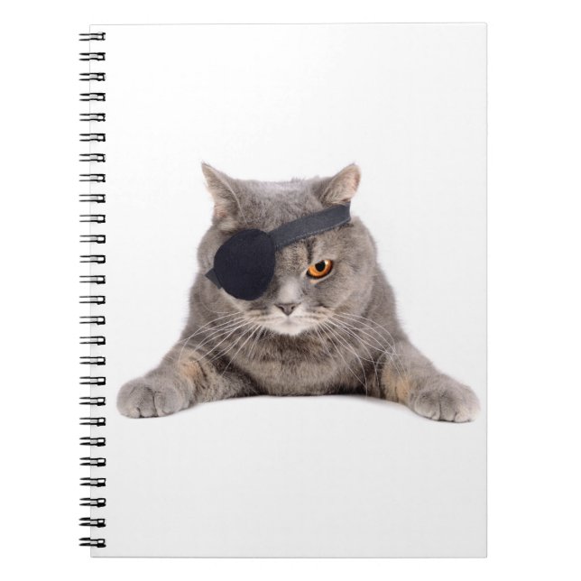 Cuaderno Gato pirata (Frente)