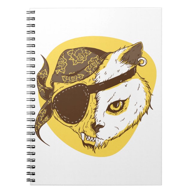 Cuaderno Gato pirata (Frente)