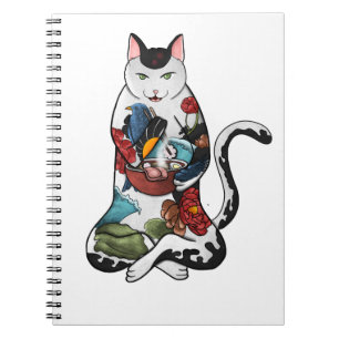 Cuaderno gato ramen
