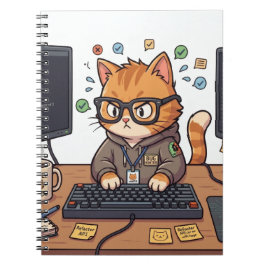Cuaderno Gato Real | Diario de Gato Lindo y Elegan