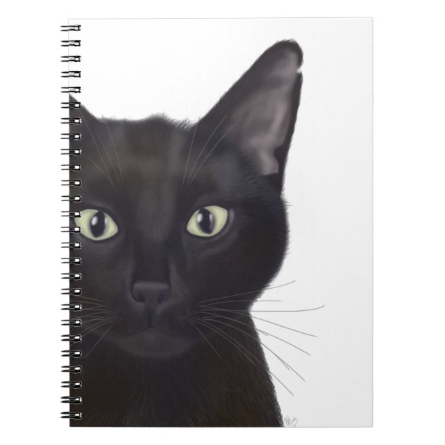 Cuaderno Gato, retrato de Gus (Frente)