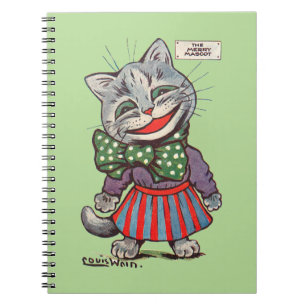 Cuaderno Gato risible, Louis Wain