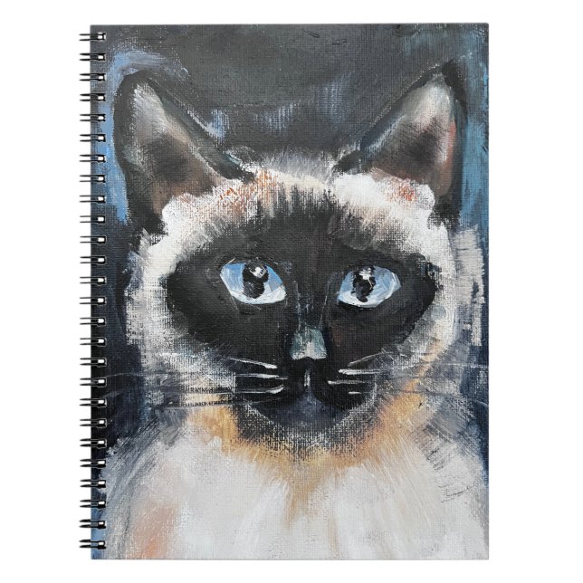 Cuaderno gato siamés (Frente)