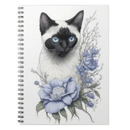 Cuaderno Gato siamés