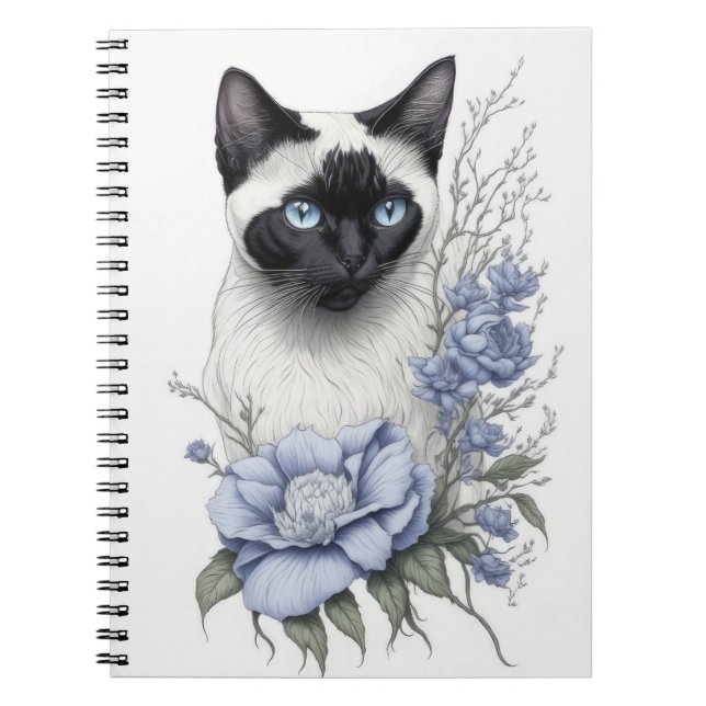 Cuaderno Gato siamés (Frente)