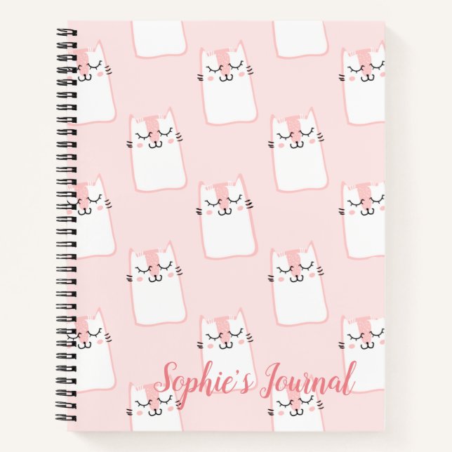 Cuaderno Gato sonriente (Anverso)