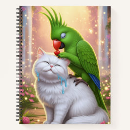 Cuaderno Gato y loro