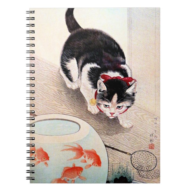 Cuaderno Gato y pecera (Frente)