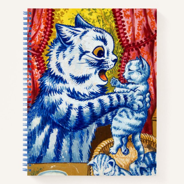 Cuaderno Gato y sus gatitos (Anverso)