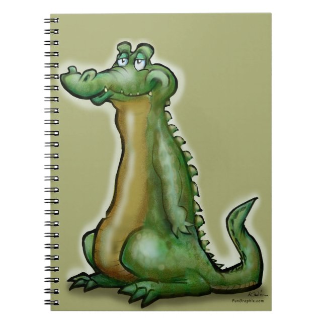 Cuaderno Gator Dude (Frente)