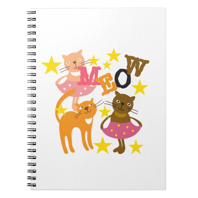 Cuaderno Gatos bailando (Frente)