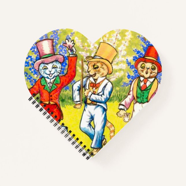 Cuaderno Gatos bailando (Anverso)