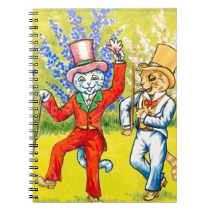 Cuaderno Gatos bailando