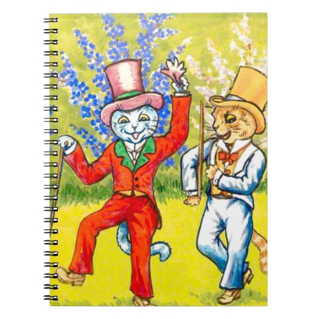 Cuaderno Gatos bailando (Frente)