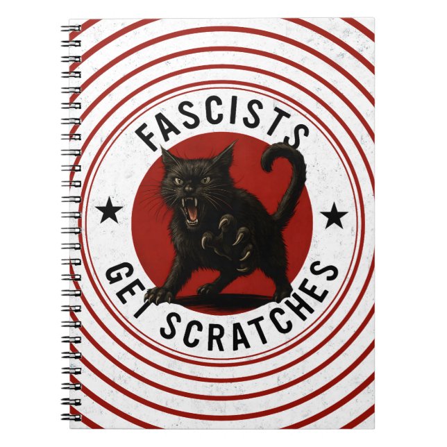 Cuaderno Gatos Contra Fascistas (Frente)
