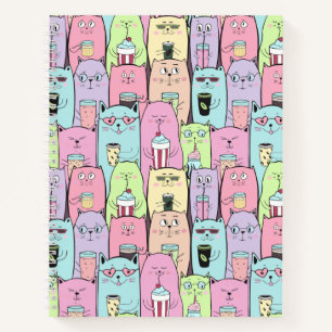 Cuaderno Gatos cortos
