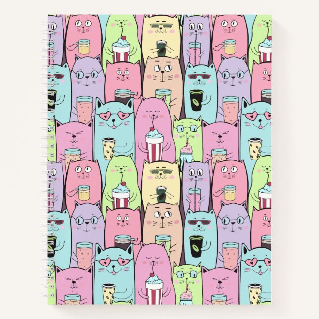 Cuaderno Gatos cortos (Anverso)