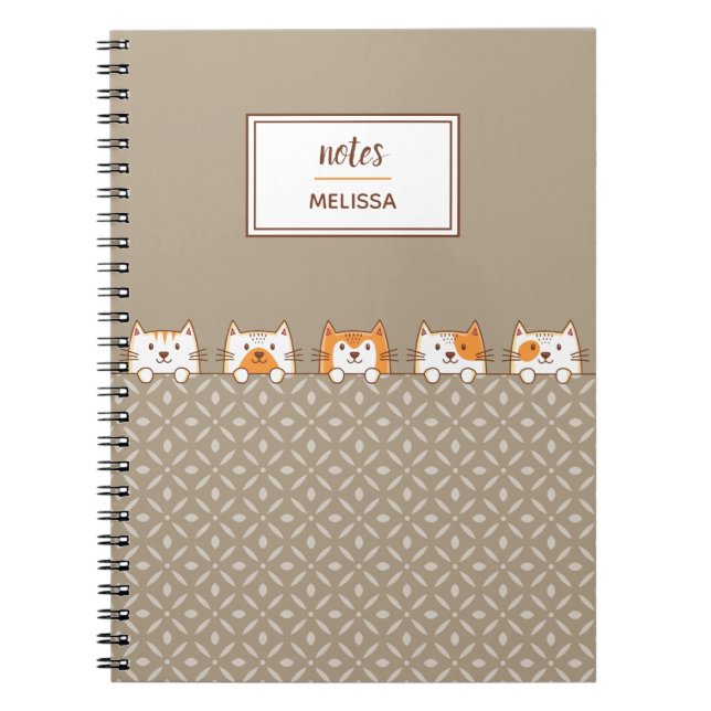 Cuaderno Gatos cortos (Frente)