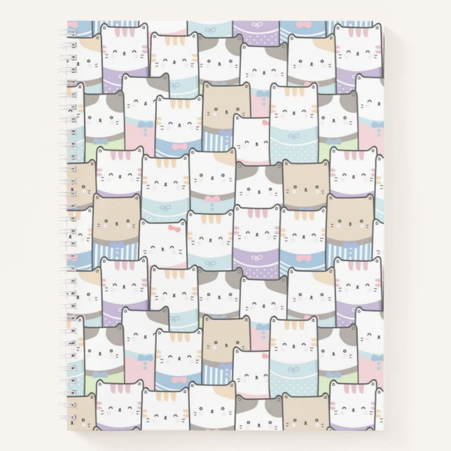 Cuaderno Gatos cortos (Anverso)