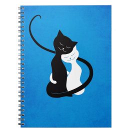 Cuaderno Gatos Cuidados Enamorados Gato Azul Amante