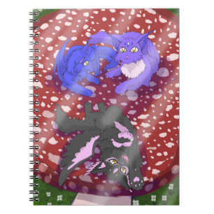 Cuaderno Gatos de hadas caprichosos