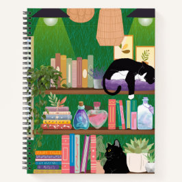 Cuaderno Gatos de librería