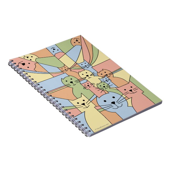 Cuaderno Gatos de Whisker Wonders (Lado Derecho)