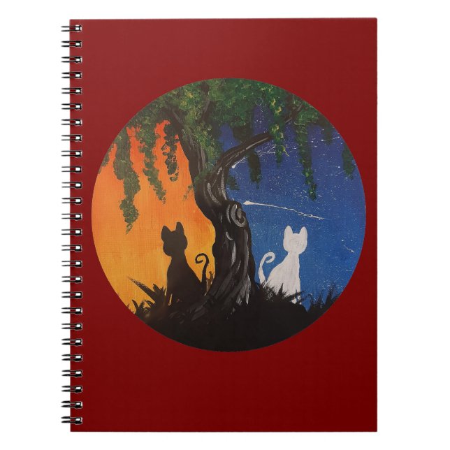 Cuaderno Gatos Día/Noche (Frente)