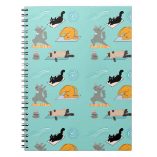 Cuaderno Gatos Divertidos En Yoga