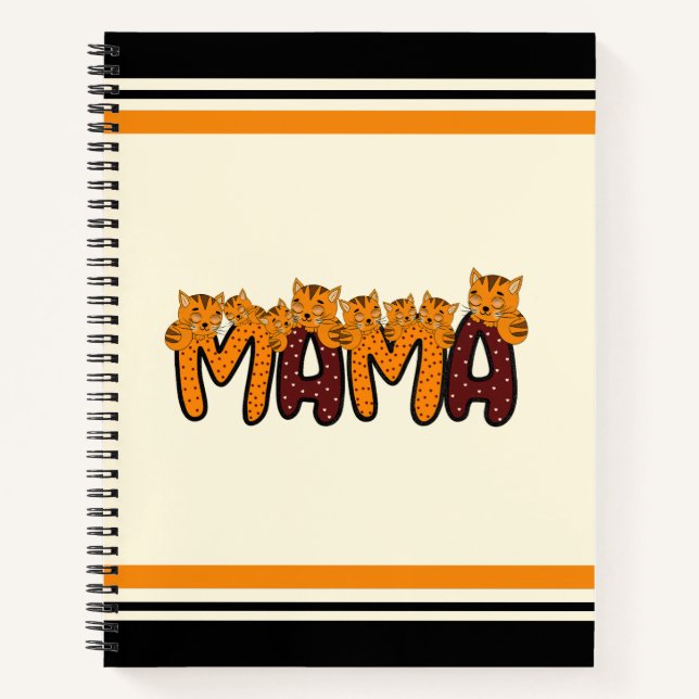 Cuaderno Gatos durmientes cortos (Anverso)