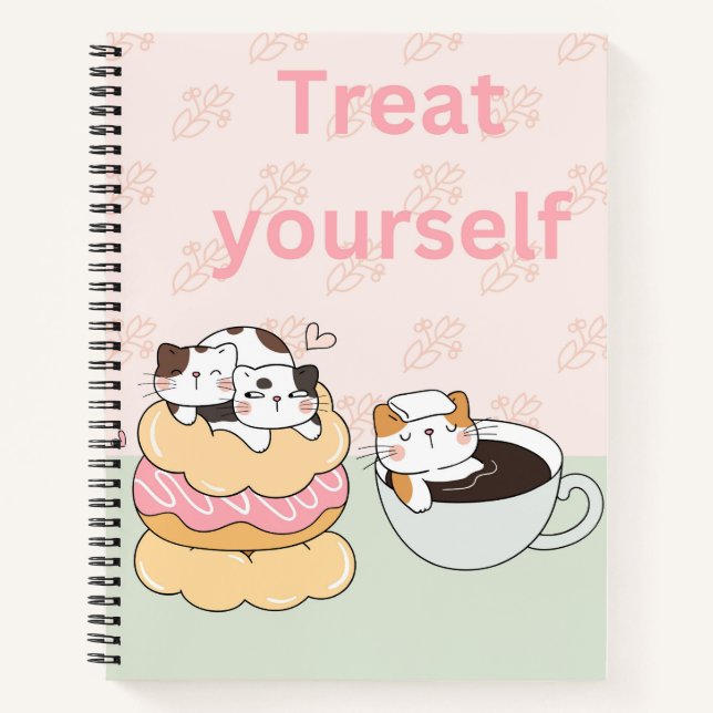 Cuaderno Gatos Foodie (Anverso)