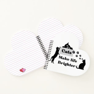 Cuaderno Gatos Hermosos – Regalo para Amantes de Gatos Ador