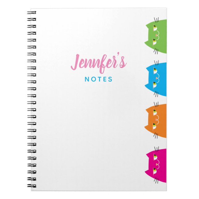 Cuaderno Gatos Kawaii Adorables (Frente)
