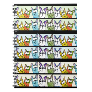 Cuaderno Gatos Kitty Coloridos