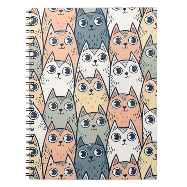 Cuaderno Gatos Lindos  (Frente)
