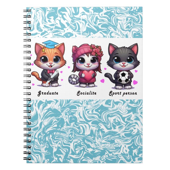 Cuaderno gatos lindos (Frente)