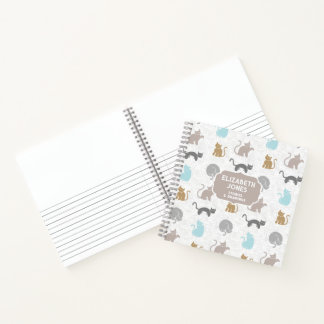 Cuaderno Gatos Lindos, Paleta de Colores Urbanos
