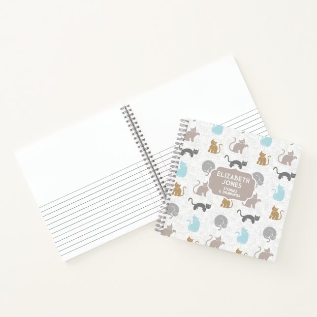 Cuaderno Gatos Lindos, Paleta de Colores Urbanos (Interior)