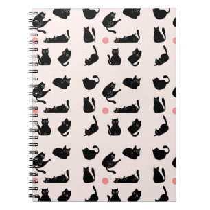 Cuaderno Gatos negros tontos