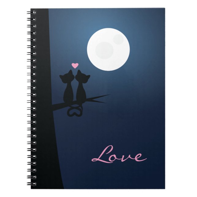 Cuaderno Gatos románticos (Frente)
