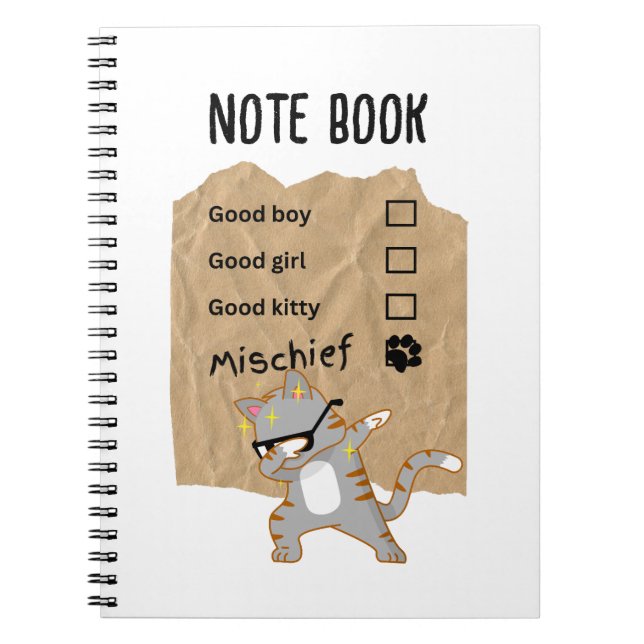 Cuaderno Gatos traviesos (Frente)