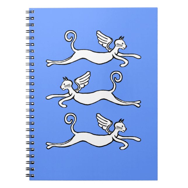 Cuaderno gatos voladores (Frente)