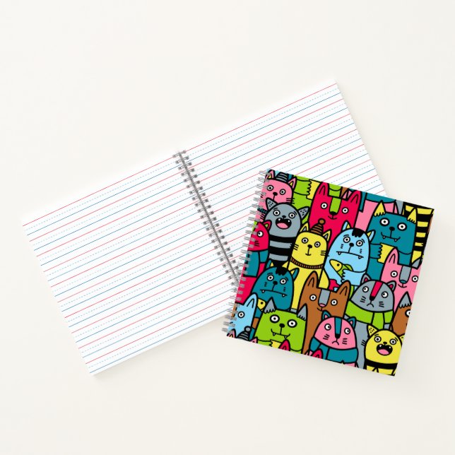 Cuaderno Gatos y gatos (Interior)