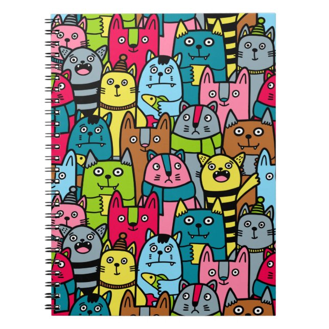 Cuaderno Gatos y gatos (Frente)