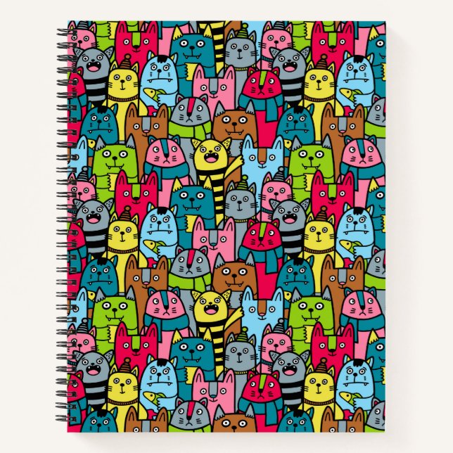 Cuaderno Gatos y gatos (Anverso)