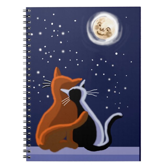 Cuaderno gatos y romance (Frente)
