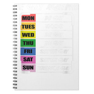 Cuaderno Gay Agenda Gay O Lesbiana